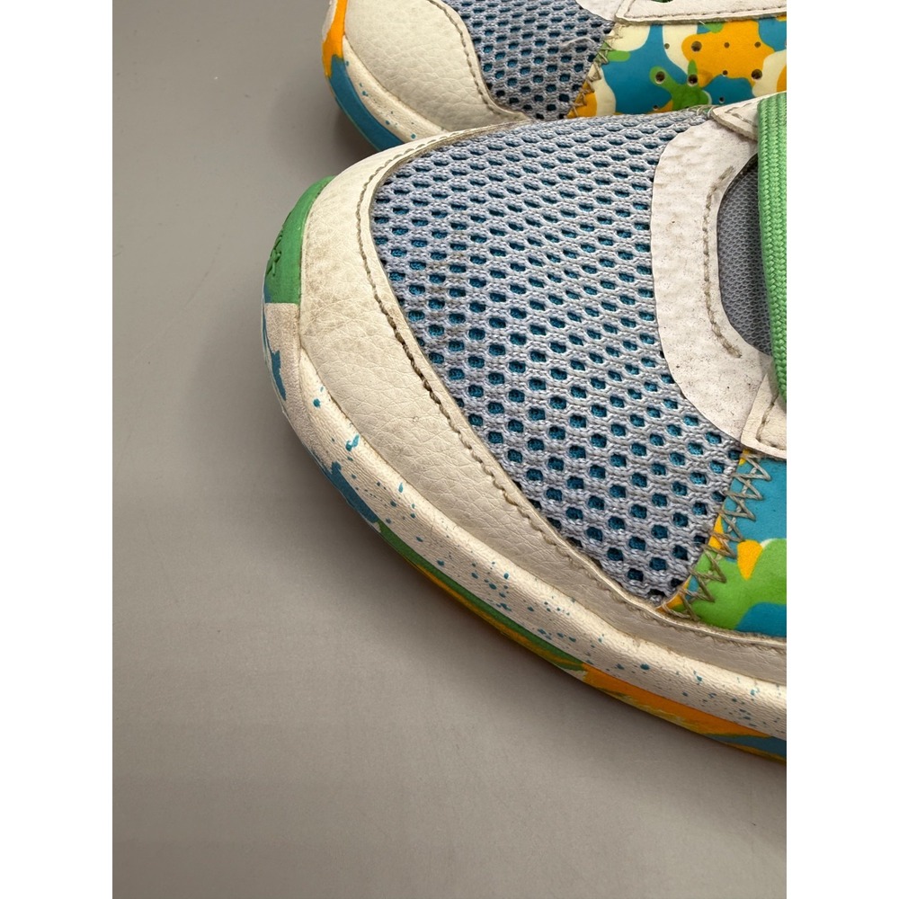 Nike Ja 1 Low Sundial White/Green/Blue/Gold Athletic Shoes Sneakers Size 6.5Y - Picture 15 of 16